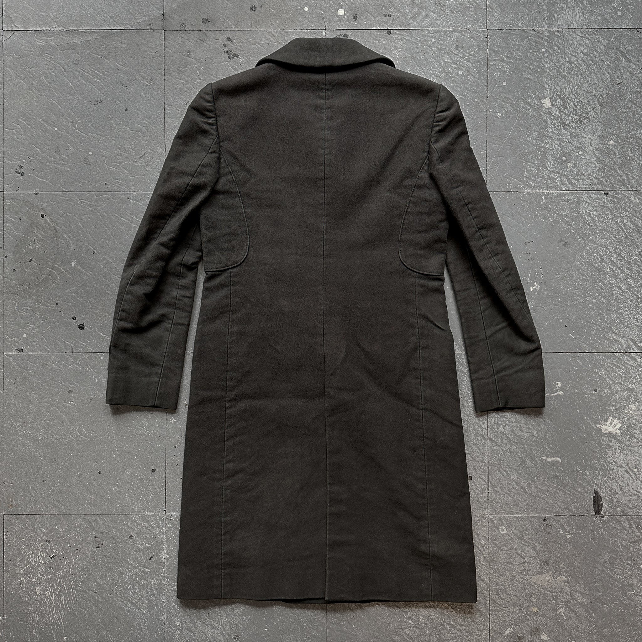 Helmut Lang 90's Moleskin P-coat Size 52